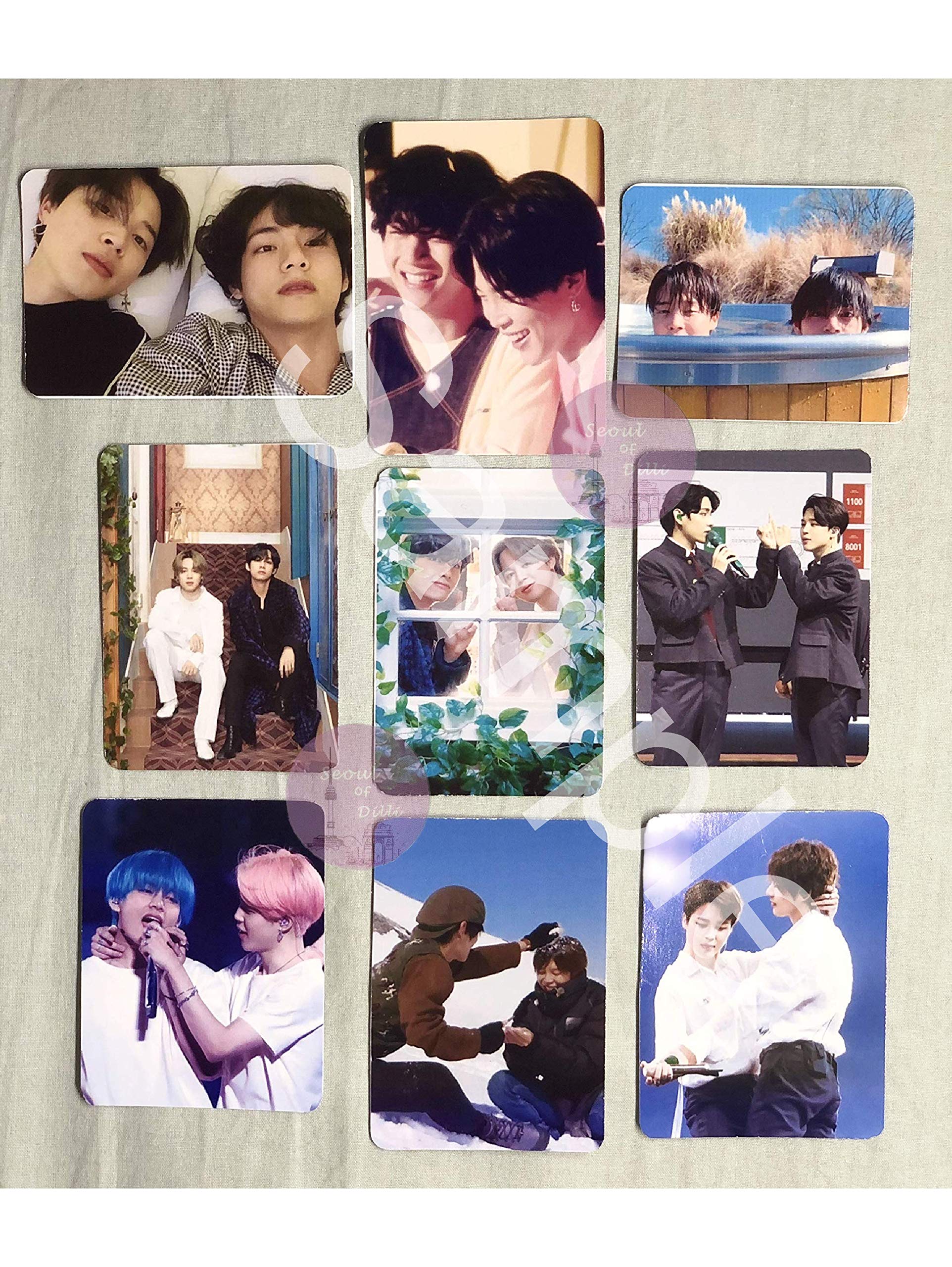 BTS Taekook and Vmin Photocards Set (Complete Set) : Amazon.in